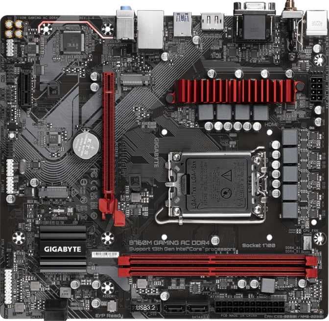 GIGABYTE B760M GAMING AC DDR4