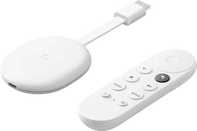 GOOGLE CHROMECAST WITH GOOGLE TV