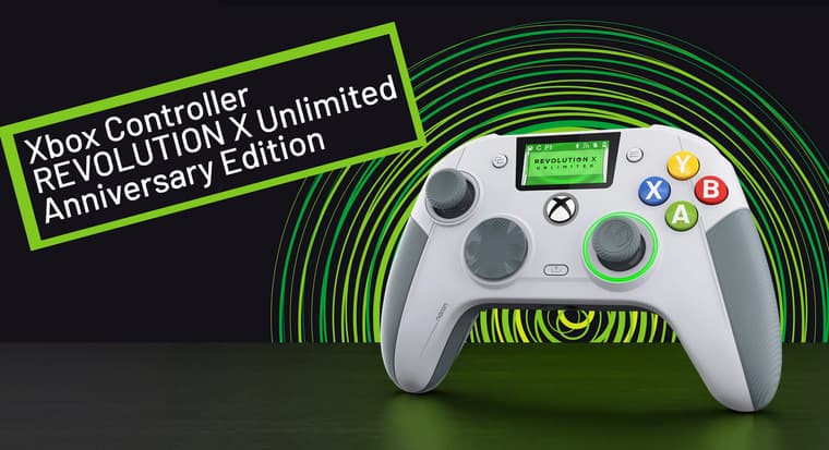 Nacon представила премиальный геймпад Revolution X Unlimited с расцветкой в стиле Xbox 360