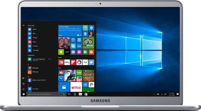 SAMSUNG NOTEBOOK 9 15" INTEL CORE I7-7500U 2.7GHZ / 16GB / 256G SSD