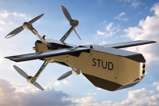 Представлен STUD: компактный тактический дрон со скоростью полета 300 км/ч
